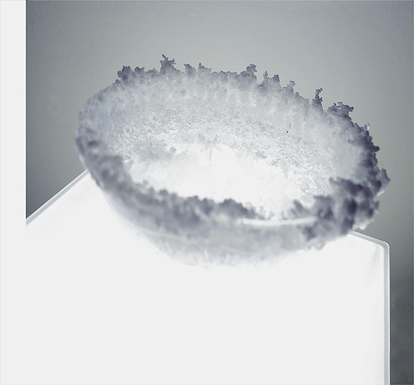 crystal cup sculpture